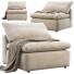 Armchair Joybird Bryant Armless - 3dmitruk