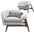 Armchair Joybird Louie - 3dmitruk
