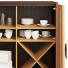 Barschrank mit Tafelgeschirr Joybird Rosetta - 3dmitruk