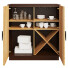 Barschrank mit Tafelgeschirr Joybird Rosetta - 3dmitruk