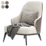 Кресло Minotti Leskie with High Backrest - infinity.vision