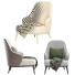 Кресло Minotti Leskie with High Backrest - infinity.vision