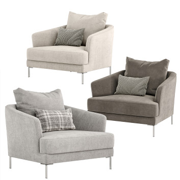 Fauteuil  Lebom Rondo Modèle 3D