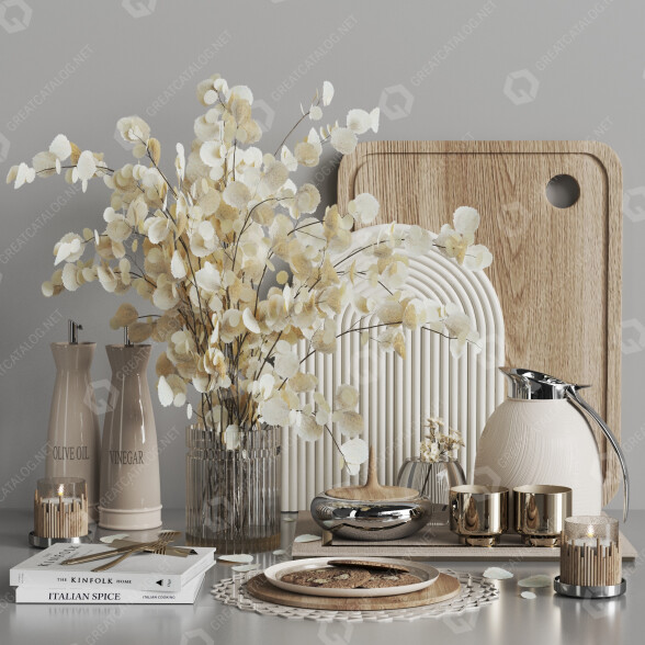 Декор Kitchen Accessories 055 3D модель