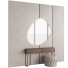 Schminktisch und Pouf Set 1 - tan4iksun-40240