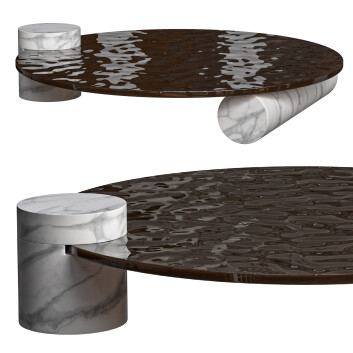 Couchtische Monologue London Verre Particulier