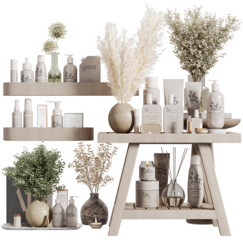 Декор Bathroom Accessories Set 6 3D модель