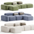 Sofa Amura Lapis - Rivera 3D