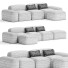 Sofa Amura Lapis - Rivera 3D
