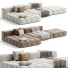 Диван Hemdesigners Bubbel - Rivera 3D