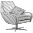 Крісло Joybird Lenette Swivel - 3dmitruk