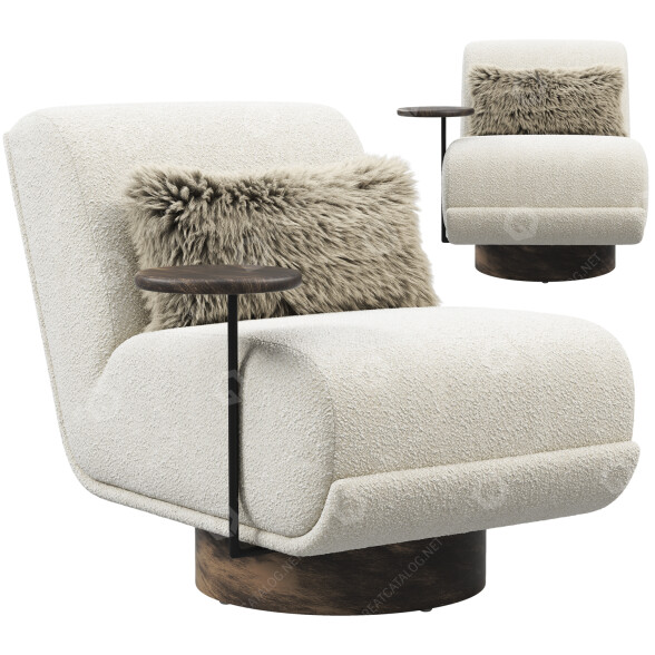 Sessel Joybird Hemingway Swivel 3D-Modell
