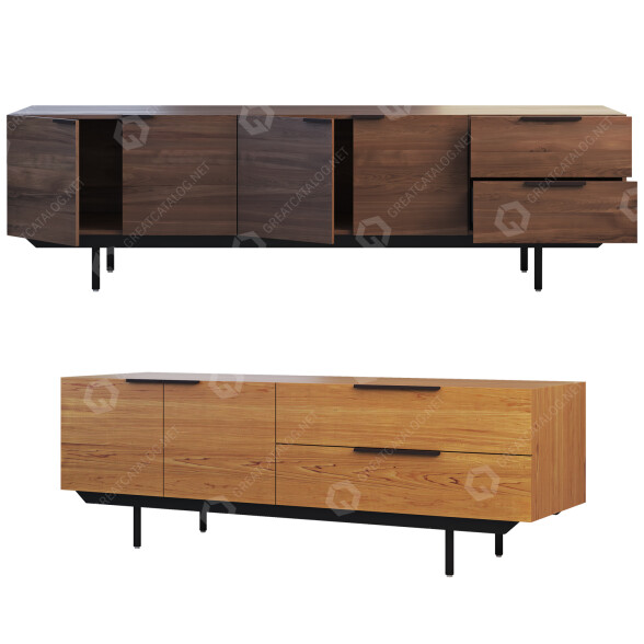 Anrichten Pastoe Frame Style (2 Options) 3D-Modell