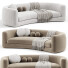 Диван India Mahdavi Jelly Pea - Rivera 3D