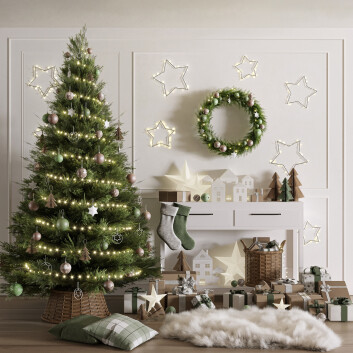 Декор Christmas Decoration Set 01 3D модель