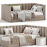Betten und Nachttisch Volna Soft - Rivera 3D