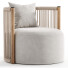 Sessel Coco Republic Architect Swivel - Rivera 3D