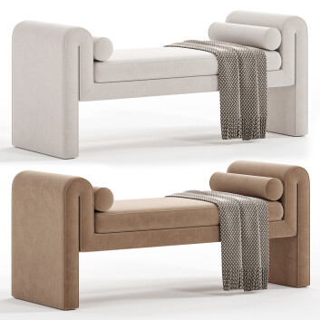West Elm Sigrun Accent 3D модель