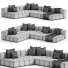 Диван Hemdesigners Bubbel Soft - Rivera 3D