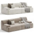 Sofa Meridiani Norton - Rivera 3D