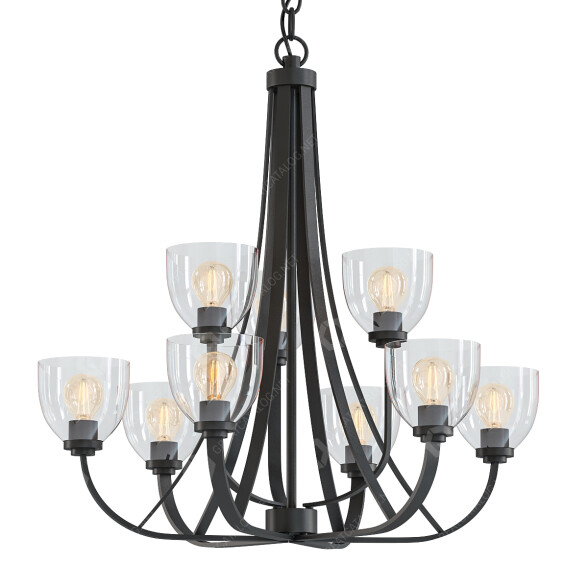 Люстра Lowes Ashton 9 3D модель