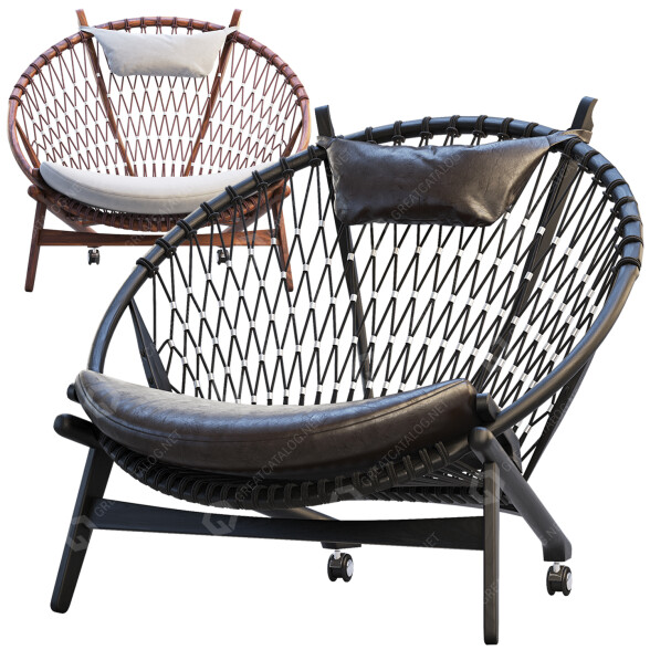 Sillón PP Mobler  PP130 Modelo 3D