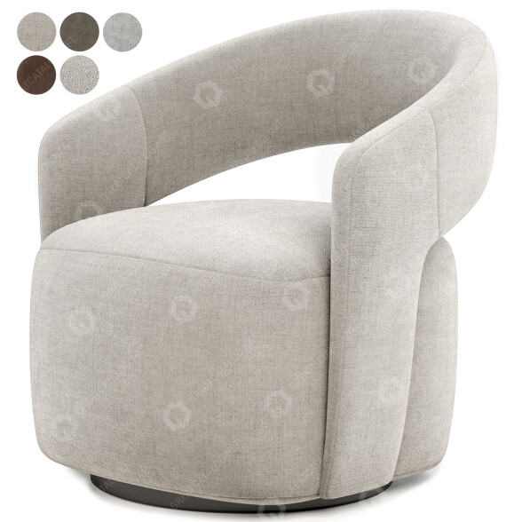 Fotel Sofacompany Judi model 3D