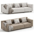 Диван Knoll Barber Osgerby - Rivera 3D