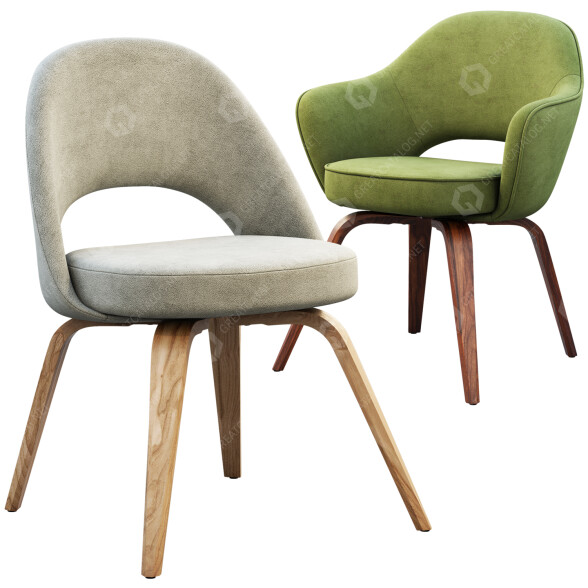 Chairs Rove Concepts Executive 3D model
