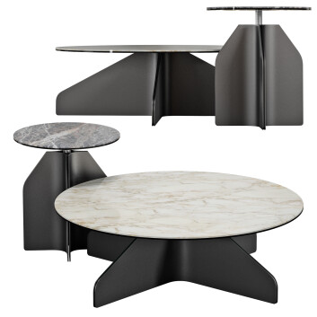 Stoliki kawowe Roche Bobois Amadeus Fixed Cocktail