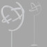 Stehleuchte Roche Bobois Atom Straight - sta-84