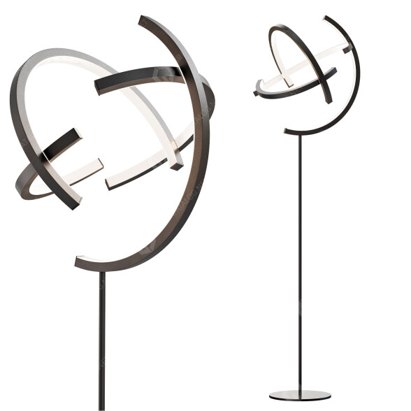 Stehleuchte Roche Bobois Atom Straight 3D-Modell
