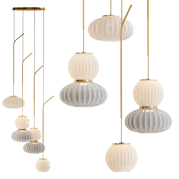 Pendant Lamp Roche Bobois Mei 3D model - GreatCatalog 43169