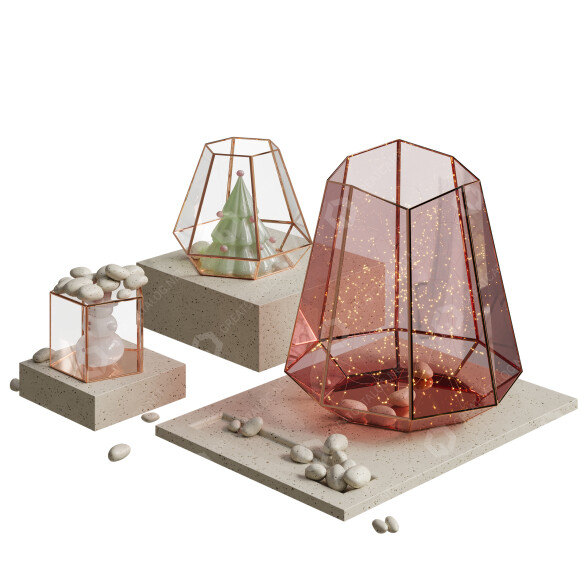Декор Set 001 3D модель