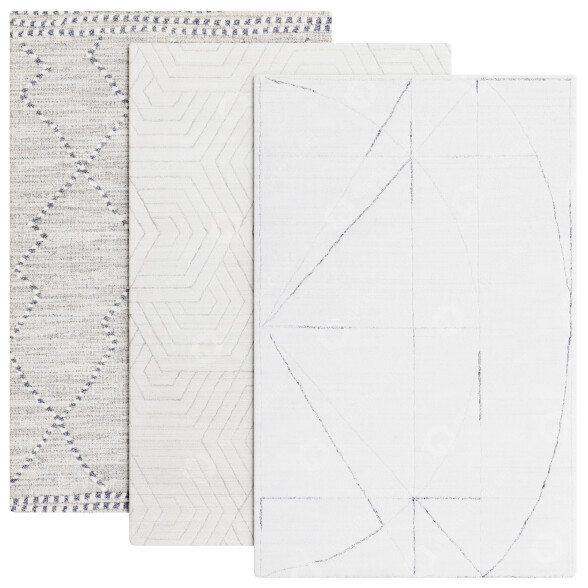 Teppiche Set 094 3D-Modell