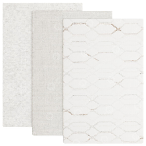 Teppiche Set 095 3D-Modell