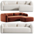 Sofá y otomana Mitchell by Tallira Furniture - Theorema