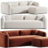 Sofá y otomana Mitchell by Tallira Furniture - Theorema