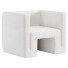 Fotel CB2 Matra Lounge - bobur extrude
