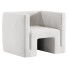 Fotel CB2 Matra Lounge - bobur extrude