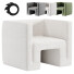 Fotel CB2 Matra Lounge - bobur extrude