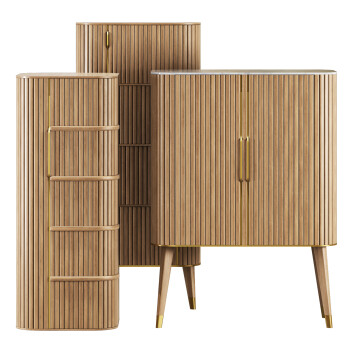 Шафи Roche Bobois Eden-Rock Storage Set 1 3D модель