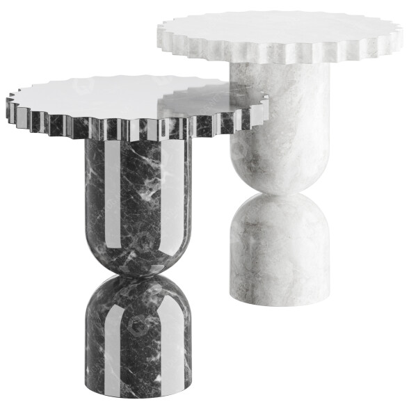 Stolik kawowy Baker McGuire Chalice model 3D