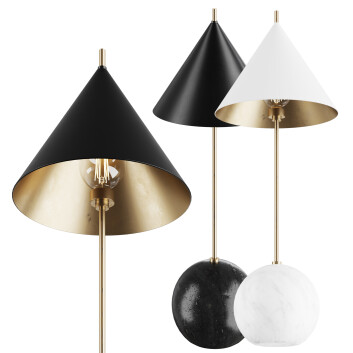 Настільна лампа Visual Comfort & Co Cleo Orb Base Accent 3D модель