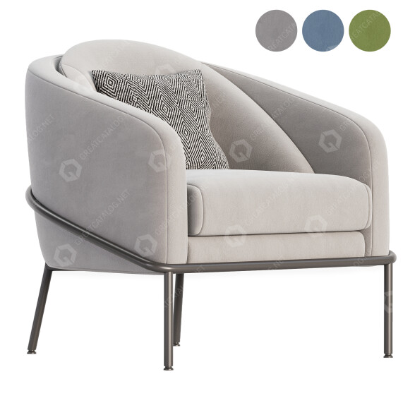 Armchair Rove Concepts Angelo 3D model