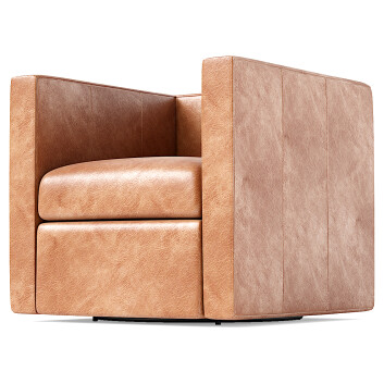 Крісло  Cooper Leather Swivel 3D модель