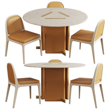 Стіл та стільці Roche Bobois Paris Paname Dining Set