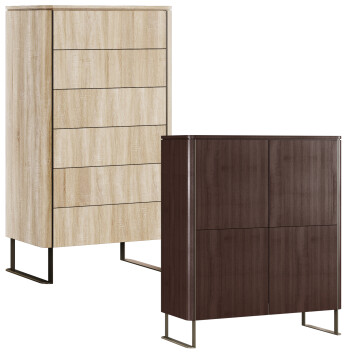 Комоди Roche Bobois Rondo Set 2 3D модель