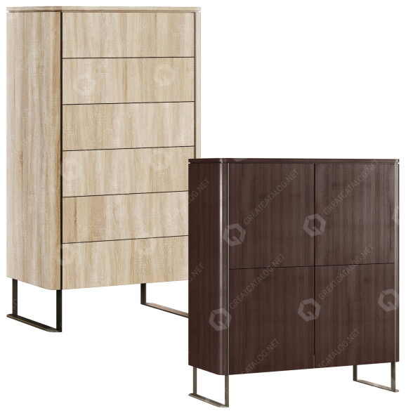 Комоди Roche Bobois Rondo Set 2 3D модель