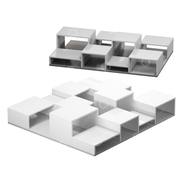 Cocktail-Tische Roche Bobois Pixl 3D-Modell
